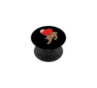 Paresseux avec Un Grand cœur PopSockets PopGrip Adhésif