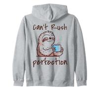 Paresseux café No Rush drôle Disant Perfection Blague Sarcastique Sweat à Capuche
