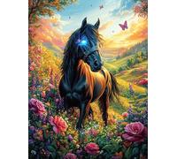 Paresseux dans Le Jardin Fleuri d'automne 500 Pièces Puzzle Expert Confirmé en Carton Anti-Déchirure Animal Plante Très Difficile Haute Difficulté Motif Complexe Idée Cadeau Anniversai