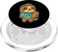 Paresseux de Rugby avec Balle Dessin animé PopSockets PopGrip pour MagSafe