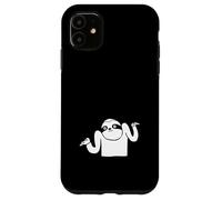 Paresseux Drôle Hausser Épaules Mème Je Sais Pas Coque pour iPhone 11