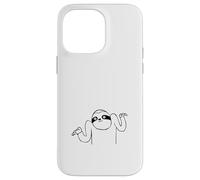 Paresseux Drôle Hausser Épaules Mème Je Sais Pas Coque pour iPhone 14 Pro Max
