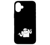 Paresseux Drôle Hausser Épaules Mème Je Sais Pas Coque pour iPhone 16 Plus