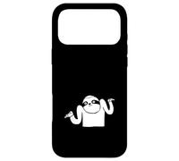 Paresseux Drôle Hausser Épaules Mème Je Sais Pas Coque pour iPhone 17 Pro Max