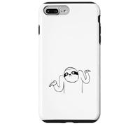 Paresseux Drôle Hausser Épaules Mème Je Sais Pas Coque pour iPhone 7 Plus/8 Plus