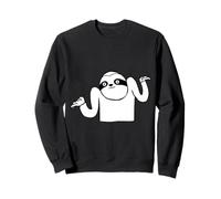 Paresseux Drôle Hausser Épaules Mème Je Sais Pas Sweatshirt