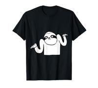 Paresseux Drôle Hausser Épaules Mème Je Sais Pas T-Shirt