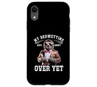 Paresseux en Costume Mes Jours d'énurésie Nocturne ne sont Pas terminés mais embarrassants Coque pour iPhone XR