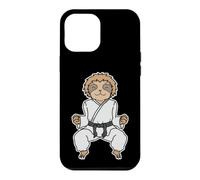 Paresseux Fait du karaté Coque pour iPhone 12 Pro Max