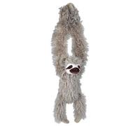paresseux junior 50 cm peluche gris/blanc