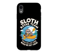 Paresseux Kayak Team Relax We Will Get There When We Get There Fun Coque pour iPhone XR