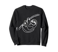 Paresseux Ligne Art Minimaliste Animal Dessin Nature Sweatshirt