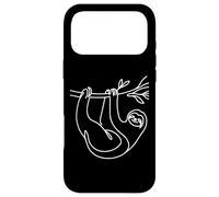 Paresseux Linéaire Fan d'animaux Coque pour iPhone 17 Pro Max