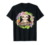 Paresseux méditant Zen respirez la Pleine Conscience Compassion bonté T-Shirt