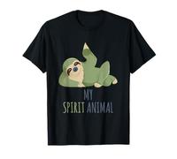 Paresseux mon animal spirituel, Let's Chill and Relax, cadeau amusant T-Shirt