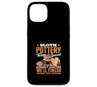 Paresseux Pottery Team Speed Relaxed Crafting Fun Coque pour iPhone 13