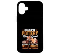 Paresseux Pottery Team Speed Relaxed Crafting Fun Coque pour iPhone 16 Plus