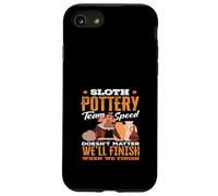 Paresseux Pottery Team Speed Relaxed Crafting Fun Coque pour iPhone SE (2020) / 7/8