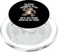 Paresseux Running Team - Funny Saying Runner Marathon Running PopSockets PopGrip pour MagSafe