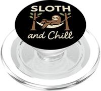 Paresseux Slow Life Paresseux Yoga Ethique Vie Anti-Hustle PopSockets PopGrip pour MagSafe