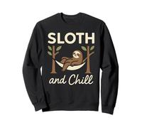 Paresseux Slow Life Paresseux Yoga Ethique Vie Anti-Hustle Sweatshirt