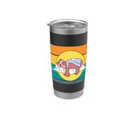 Paresseux sommeil nuage espace casque détendu flottant Gobelet isotherme en acier inoxydable double paroi
