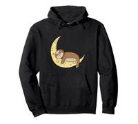 Paresseux sur la Lune Sweat à Capuche