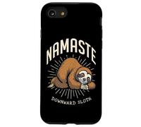 Paresseux Yoga Namaste Downward Dog Funny Cute Lazy Sloths Lover Coque pour iPhone SE (2020) / 7/8