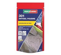 PAREXLANKO - Accélérateur de prise - 301 ANTIGEL POUDRE - 350g | Additif béton/mortier - Durcissement par temps froid - Non chloré - Jusqu’à 0°C