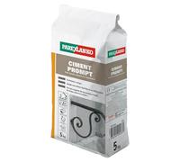 Parexlanko - Ciment Prompt - Gris - Confection de mortier à prise rapide - Tous supports de maçonnerie - Adapté en milieux humide et marin - 5kg