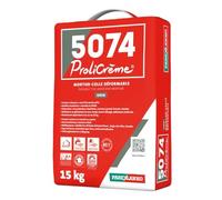 PAREXLANKO - Colle carrelage allégé - 5074 PROLICRÈME - Gris - 15kg