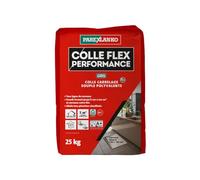 Parexlanko - Colle carrelage - Colle Flex Performance - Gris - Idéal grès cérame - Compatible carreaux de grands formats - Neuf et rénovation - 25kg