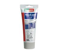 Parexlanko - Colle carrelage et joint en pâte - Colle & Joint 2 en 1 - Gris - Pour mur intérieur - Spécial pièces humides - Prête à l’emploi - 400g