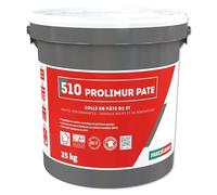 PAREXLANKO - Colle carrelage murale en pâte - 510 PROLIMUR PÂTE - Prête à l’emploi - Intérieur et pièces humides - Pose sans primaire - Multi-support - Haute adhérence - Ivoire -25kg