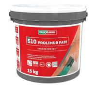 PAREXLANKO - Colle carrelage murale en pâte - 510 PROLIMUR PÂTE - Prête à l’emploi - Intérieur et pièces humides - Pose sans primaire - Multi-support - Haute adhérence - Ivoire -15kg