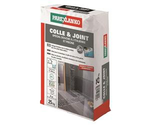 Parexlanko - Colle et Joint - Spécial Douche à l'Italienne et Piscine - Blanc - Joints de 1 à 15 mm - 25 kg