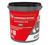 PAREXLANKO - Enrobé à froid prêt à l’emploi - 719 LANKOROAD BITUME - Pour réparation express des chaussées et nids-de-poule - Remise en service immédiate - Facile à utiliser - Noir - 25kg