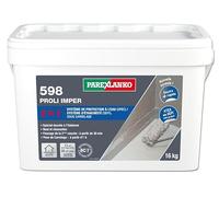 PAREXLANKO - Étanchéité sous carrelage prête à l'emploi - 598 PROLI IMPER - Protection pièces humides, douches à l’italienne, cuisines, vestiaires - Séchage rapide - Mur & sol intérieur - Gris - 16kg