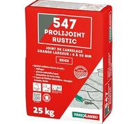 PAREXLANKO - Joint carrelage large - 547 PROLIJOINT RUSTIC - Granit - 25kg | Joints 6 à 50 mm - Pour dallages, pierres naturelles et plaquettes - Hydrofugé - Finition rustique décorative
