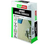 Parexlanko - Joint de carrelage - Joint Spécial Terrasse - Ton pierre - Réalisation de joints larges de 6 à 50 mm sur sol ou mur extérieur - 25kg