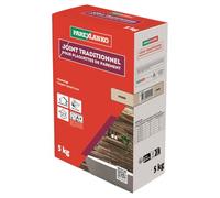 PAREXLANKO - Joint traditionnel pour plaquette de parement - Pierre - 5kg | Joints jusqu’à 3 cm - Pour plaquettes, briquettes et pierres de parement - Murs intérieurs/extérieurs - Finition soignée