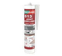 PAREXLANKO - Mastic acrylique pour joints de finition - 613 Joint acrylique Blanc - Joints de raccordement et rebouchage de fissures- Intérieur et extérieur - Séchage rapide - 300ml