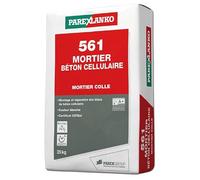 PAREXLANKO - Mortier-colle - 561 Béton Cellulaire - Blanc - 25kg