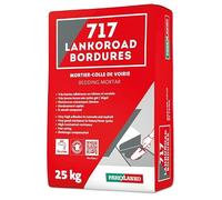 PAREXLANKO - Mortier-colle de voirie - 717 LANKOROAD BORDURES - Noir - 25kg