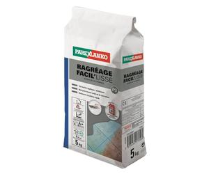 Parexlanko - Mortier de sol - Ragréage Facil'Lisse - Blanc - Préparation des sols en intérieur avant la pose de revêtements minces - Autolissant - 5kg