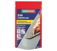 PAREXLANKO - Superplastifiant pour béton et mortier - 314 LANKOFLUID - Haut réducteur d'eau - Adjuvant prêt à l'emploi - Amélioration de la maniabilité et résistances mécaniques - Dose de 350ml