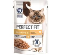 Parfait Ajustement Cat Sachets Fraîche Sensitive 1+ Poulet 85g x12