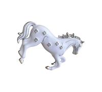 parfait épingle à cheval galop symbole de courage broche animale élégante accessoire de mode matériaux robustes insigne épingle à cheval élégante