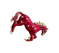 parfait épingle à cheval galop symbole de courage broche animale élégante accessoire de mode matériaux robustes Badge broche de cheval