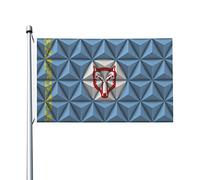 Parfait Pirate Drapeaux 90X150Cm Drapeau Du Peuple Gagaouze Avec Effets Polygonaux Drapeau Personnalisé Diversité Drapeaux Pour Cadeau De Noë, Décoration D'Intérieur, Jardin